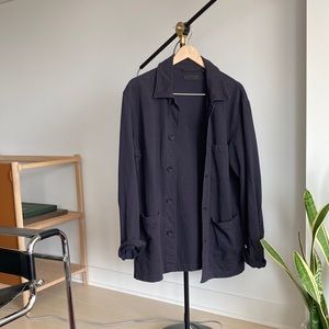 Uniqlo navy workshirt/jacket.